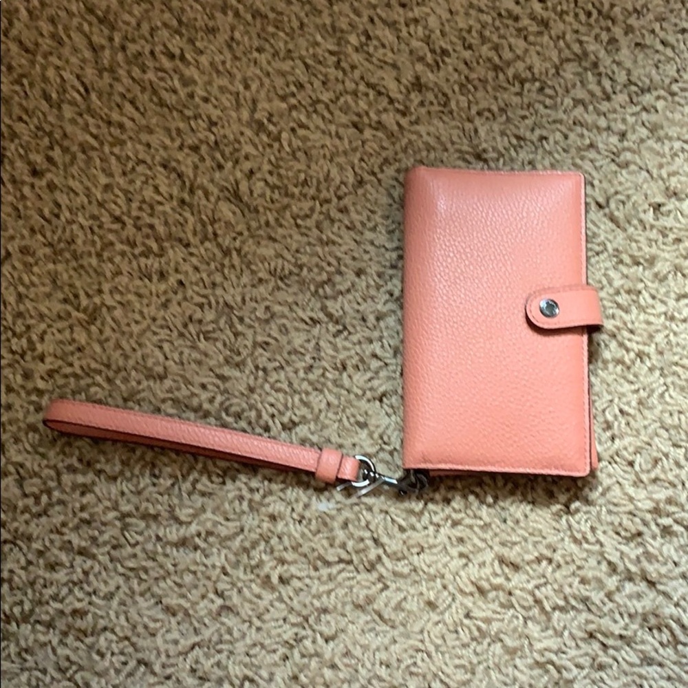 Coach phone case/wristlet.